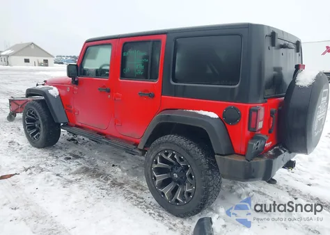 2015 Jeep Wrangler Unlimited Sport z USA, uszkodzony, nr VIN 1C4BJWDG4FL538028